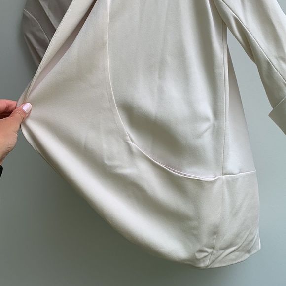 Aritzia Wilfred Chevalier Jacket Oversized Blazer Cool Beige Sz0 - Picture 7 of 15